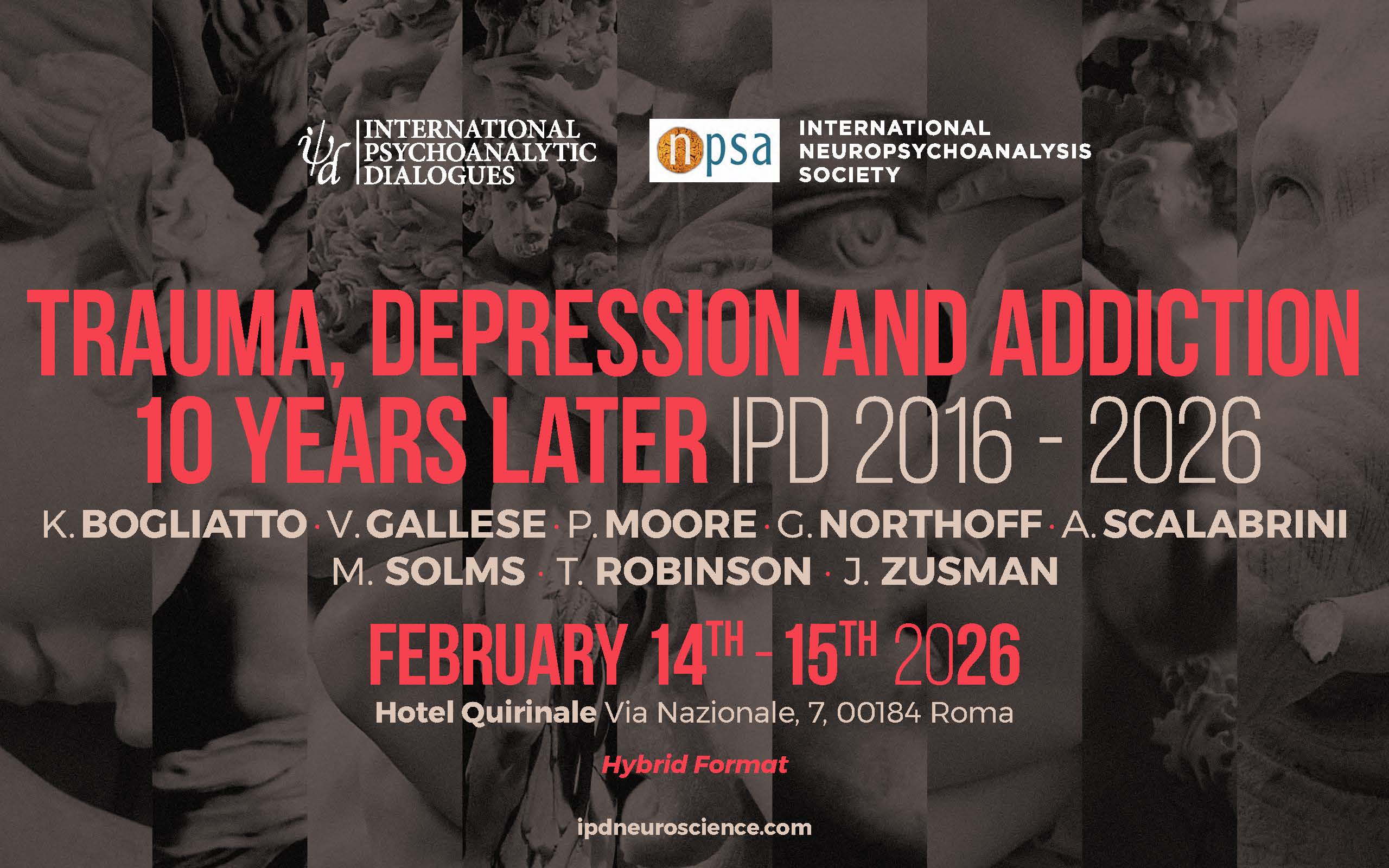 TRAUMA, DEPRESSION AND ADDICTION 10 YEARS LATER ipd 2016 - 2026