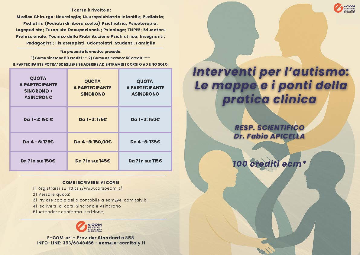 Interventi per l’autismo: Le mappe e i ponti della pratica clinica